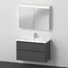 Image de Duravit D-Neo Meuble avec vasque et armoire de toilette, DE011704949,