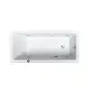 Image de Duravit No.1 Baignoire balnéo rectangulaire, 760487000JP1000,