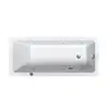 Image de Duravit No.1 Baignoire balnéo rectangulaire, 760488000JP1000,