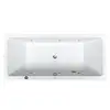 Image de Duravit No.1 Baignoire balnéo rectangulaire, 760492000JP1000,