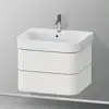 Image de Duravit Happy D.2 Meuble sous-vasque, 2 tiroirs, HP4386039390000,