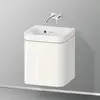 Image de Duravit Happy D.2 Meuble avec lave-mains, 1 porte, HP4633N22220000, c-bonded