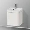 Image de Duravit Happy D.2 Meuble avec lave-mains, 1 porte, HP4633O39390000, c-bonded