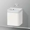 Image de Duravit Happy D.2 Meuble avec lave-mains, 1 porte, HP4340N36360000, c-shaped
