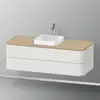 Image de Duravit Happy D.2 Meuble bas, 2 tiroirs, HP4972039390010,