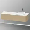 Image de Duravit Happy D.2 Meuble bas, 2 tiroirs, HP4944R71710010,