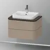 Image de Duravit Happy D.2 Meuble bas, 2 tiroirs, HP4960075750010,