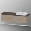Image de Duravit Happy D.2 Meuble bas, 4 tiroirs, HP4963R75750010,