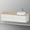 Image de Duravit Happy D.2 Meuble bas, 4 tiroirs, HP4973R39390010,