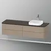Image de Duravit Happy D.2 Meuble bas, 4 tiroirs, HP4973R75750010,