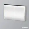 Image de Duravit XSquare Armoire de toilette, 2 portes, XS7114036360000,