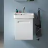Image de Duravit No.1 Meuble sous-vasque, 1 porte, N14266L18180000,