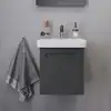Image de Duravit No.1 Meuble sous-vasque, 1 porte, N14267R49490000,