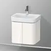 Image de Duravit Happy D.2 Meuble sous-vasque, 2 portes, HP4384022220000,
