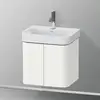 Image de Duravit Happy D.2 Meuble sous-vasque, 2 portes, HP4384036360000,