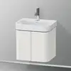 Image de Duravit Happy D.2 Meuble sous-vasque, 2 portes, HP4384039390000,