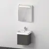 Image de Duravit No.1 Meuble avec vasque et armoire de toilette, N10153R49490000,