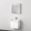 Image de Duravit No.1 Meuble avec vasque et armoire de toilette, N10155R18180000,