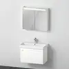 Image de Duravit No.1 Meuble avec vasque et armoire de toilette, N10159018180000,