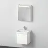 Image de Duravit No.1 Meuble avec vasque et armoire de toilette, N10163R18180000,