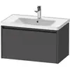 Image de Duravit Ketho.2 Meuble sous-vasque, 1 tiroir, K25083049490000,