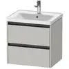 Image de Duravit Ketho.2 Meuble sous-vasque, 2 tiroirs, K25281007070000,