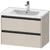 Image de Duravit Ketho.2 Meuble sous-vasque, 2 tiroirs, K25283091910000,