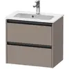 Image de Duravit Ketho.2 Meuble sous-vasque, 2 tiroirs, K25255043430000,