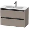 Image de Duravit Ketho.2 Meuble sous-vasque, 2 tiroirs, K25256043430000,