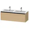 Image de Duravit Ketho.2 Meuble sous-vasque, 1 tiroir, K25066030300000,
