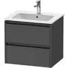 Image de Duravit Ketho.2 Meuble sous-vasque, 2 tiroirs, K25262049490000,