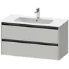 Image de Duravit Ketho.2 Meuble sous-vasque, 2 tiroirs, K25264007070000,