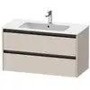 Image de Duravit Ketho.2 Meuble sous-vasque, 2 tiroirs, K25264091910000,