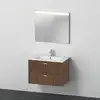 Image de Duravit ME by Starck Vasque avec meuble XBase et miroir, XB0071021210000,