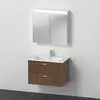 Image de Duravit ME by Starck Vasque avec meuble XBase et armoire de toilette, XB0076021210000,