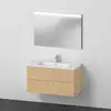 Image de Duravit ME by Starck Vasque avec meuble XBase et miroir, XB0072030300000,