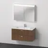 Image de Duravit ME by Starck Vasque avec meuble XBase et armoire de toilette, XB0077021210000,