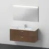 Image de Duravit ME by Starck Vasque avec meuble XBase et miroir, XB0073021210000,