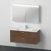 Image de Duravit ME by Starck Vasque avec meuble XBase et armoire de toilette, XB0078021210000,