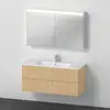 Image de Duravit ME by Starck Vasque avec meuble XBase et armoire de toilette, XB0078030300000,