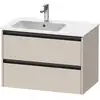 Image de Duravit Ketho.2 Meuble sous-vasque, 2 tiroirs, K25267091910000,
