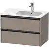 Image de Duravit Ketho.2 Meuble sous-vasque, 2 tiroirs, K25268043430000,
