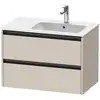 Image de Duravit Ketho.2 Meuble sous-vasque, 2 tiroirs, K25268091910000,