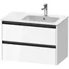 Image de Duravit Ketho.2 Meuble sous-vasque, 2 tiroirs, K25268022220000,