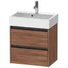 Image de Duravit Ketho.2 Meuble sous-vasque, 2 tiroirs, K25273079790000,