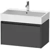 Image de Duravit Ketho.2 Meuble sous-vasque, 1 tiroir, K25077049490000,