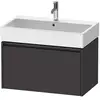 Image de Duravit Ketho.2 Meuble sous-vasque, 1 tiroir, K25077080800000,