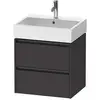 Image de Duravit Ketho.2 Meuble sous-vasque, 2 tiroirs, K25275080800000,
