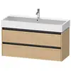 Image de Duravit Ketho.2 Meuble sous-vasque, 2 tiroirs, K25279030300000,