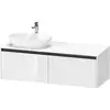 Image de Duravit Ketho.2 Meuble avec plan de toilette, K24888L22220000,